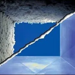 before and after image of duct cleaning